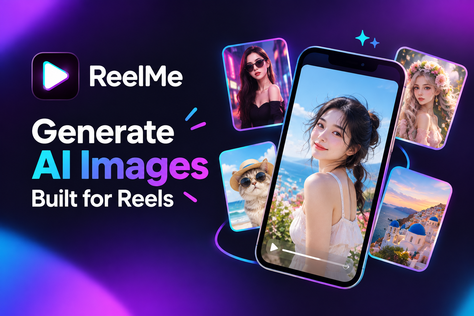 ReelMe AI: Generate AI Images Built for Reels
